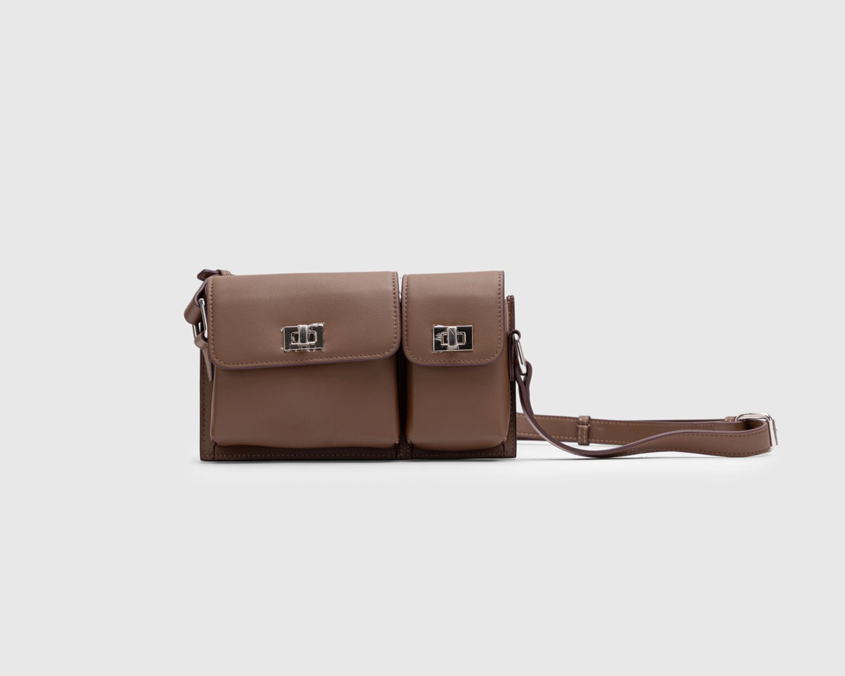 Avery Dual Pocket Zipper Crossbody